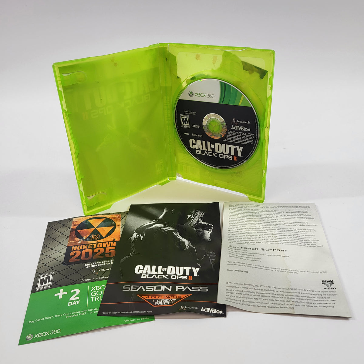 Call of Duty Black Ops II (Microsoft Xbox 360, 2012)