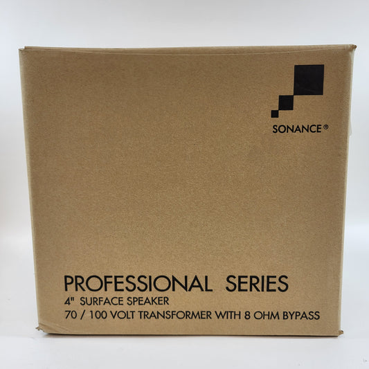 Sonance Professional Series Surface Mount Surface Speaker White PS-S43T
