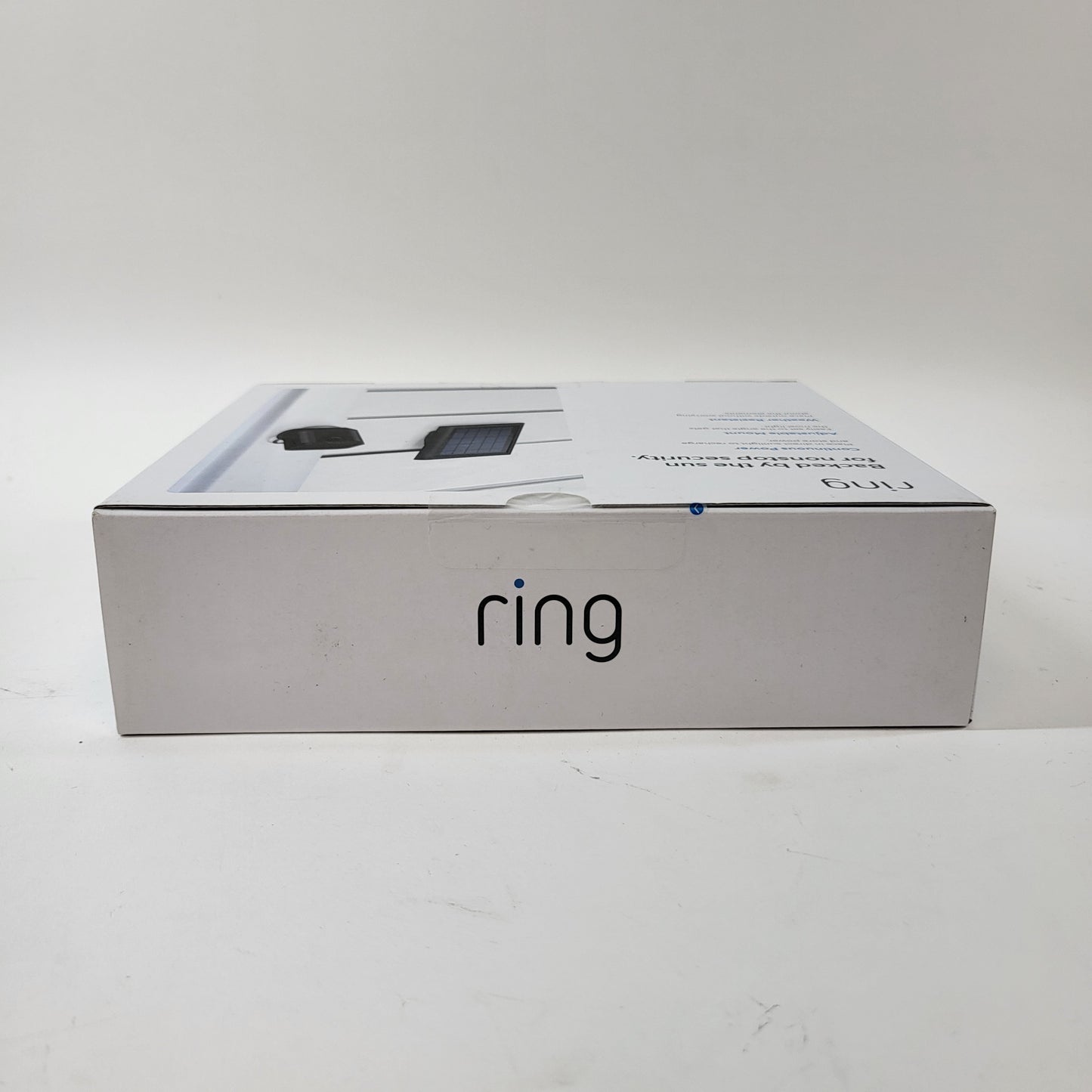 New Ring Rechargable Power Solar Panel Black