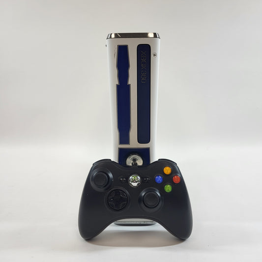 Microsoft Xbox 360 S Star Wars R2D2 Edition 500GB Console Gaming System