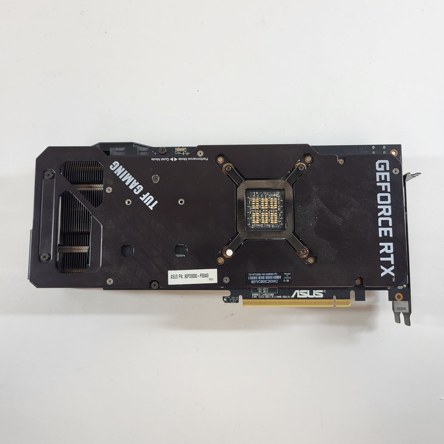 Asus GeForce RTX 3080 10GB GDDR6X Graphics Card TUF-RTX-3080-10G-GAMING-PD