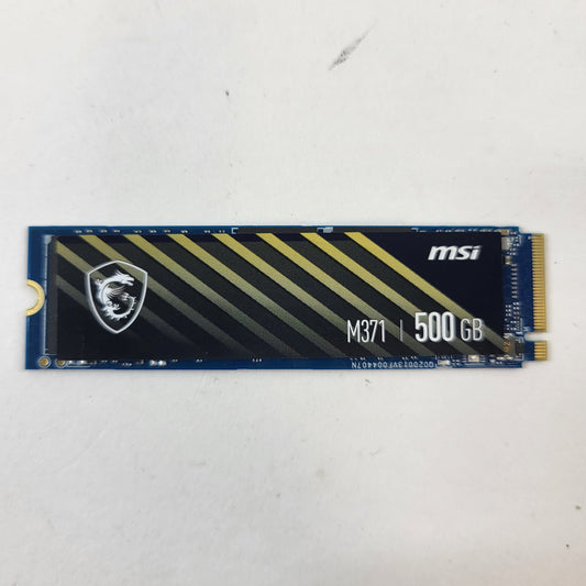 MSi 2280mm M371 500GB M.2 NVMe Gen 3.0 x 4 SSD