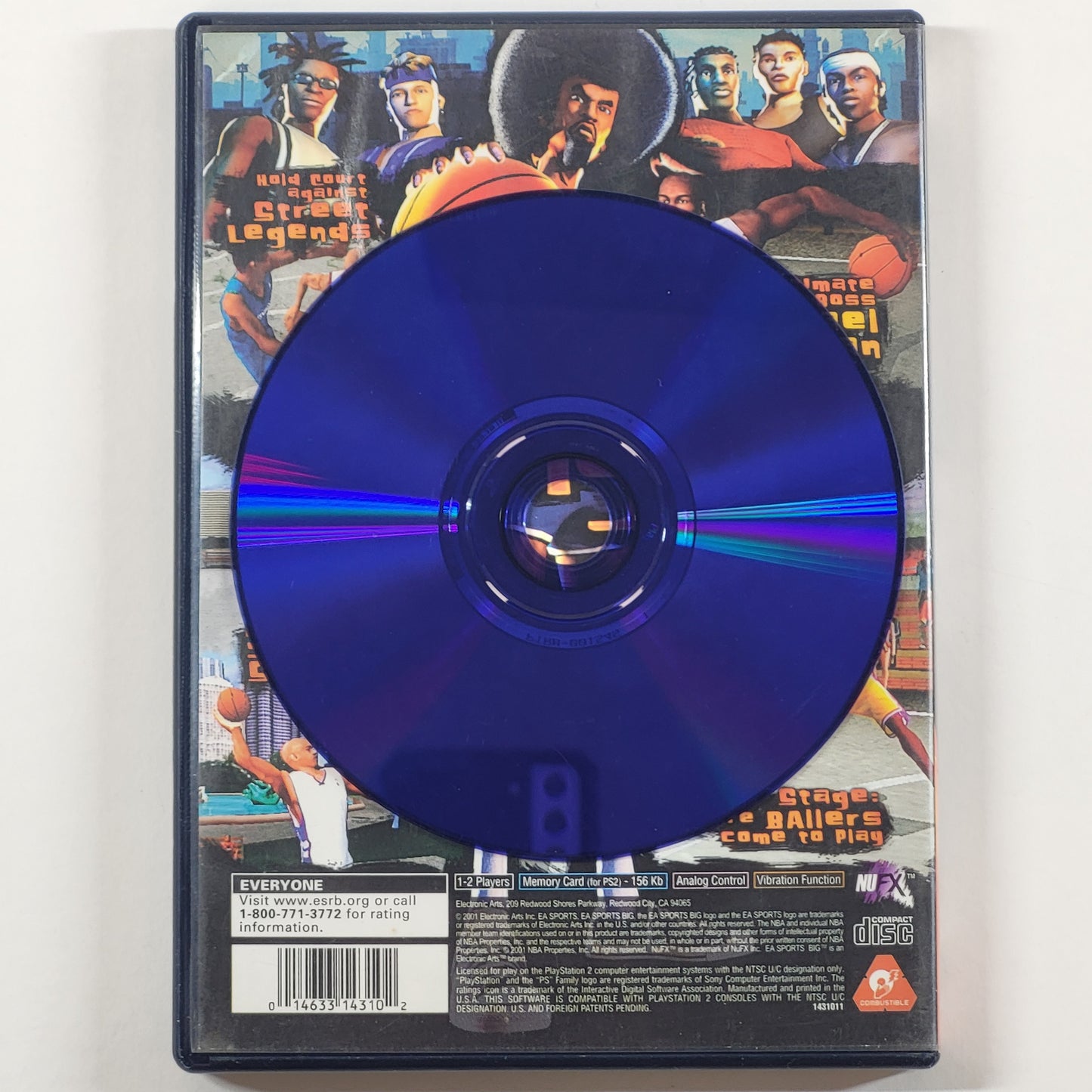 NBA Street (Sony PlayStation 2 PS2, 2001)