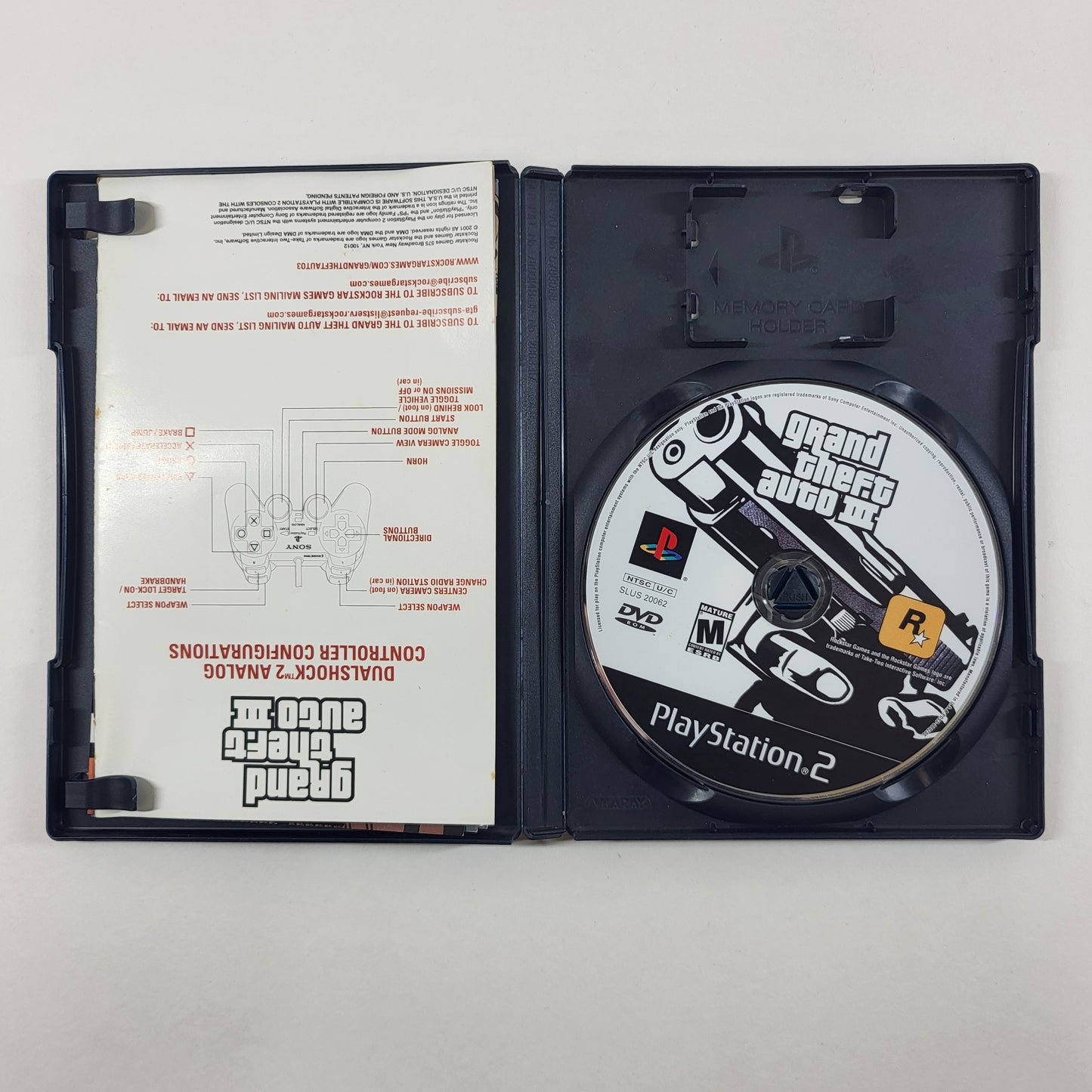 Grand Theft Auto III (Sony PlayStation 2 PS2, 2001)