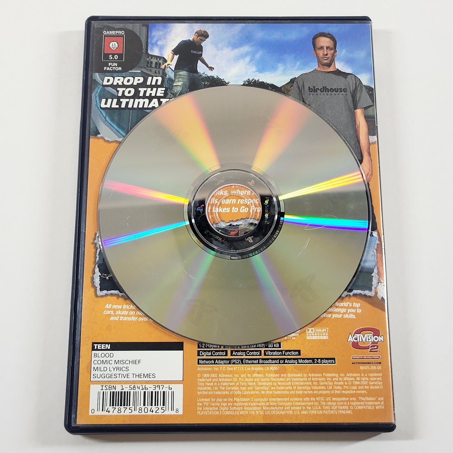 Tony Hawk 4 (Sony PlayStation 2 PS2, 2002)