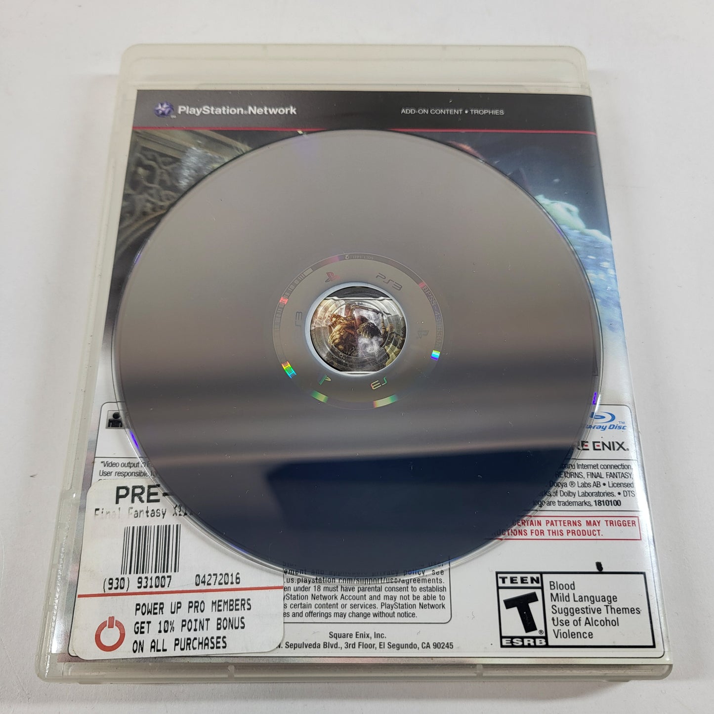 Lightning Returns: Final Fantasy XIII (Sony PlayStation 3 PS3, 2014)