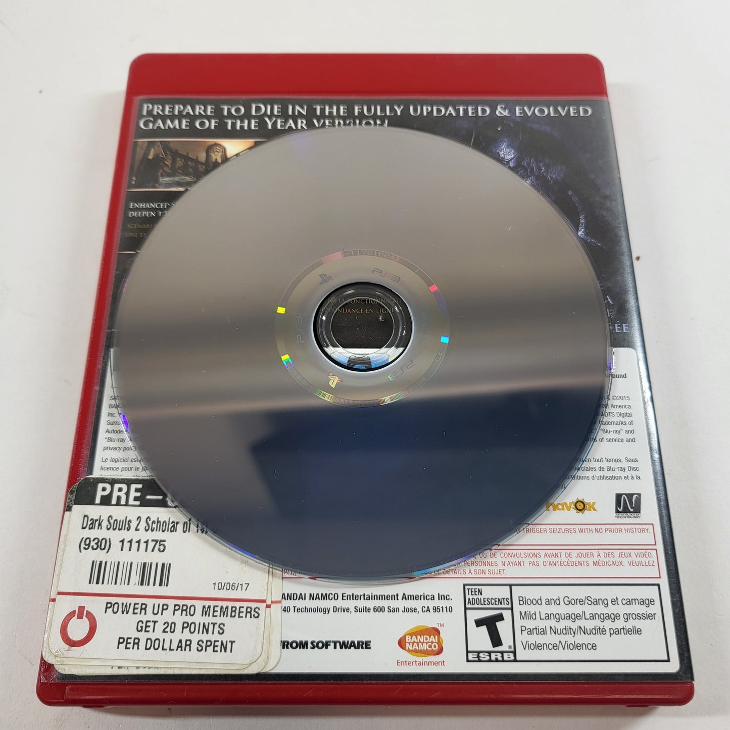 Dark Souls II: Scholar of the First Sin (Sony PlayStation 3 PS3, 2015)