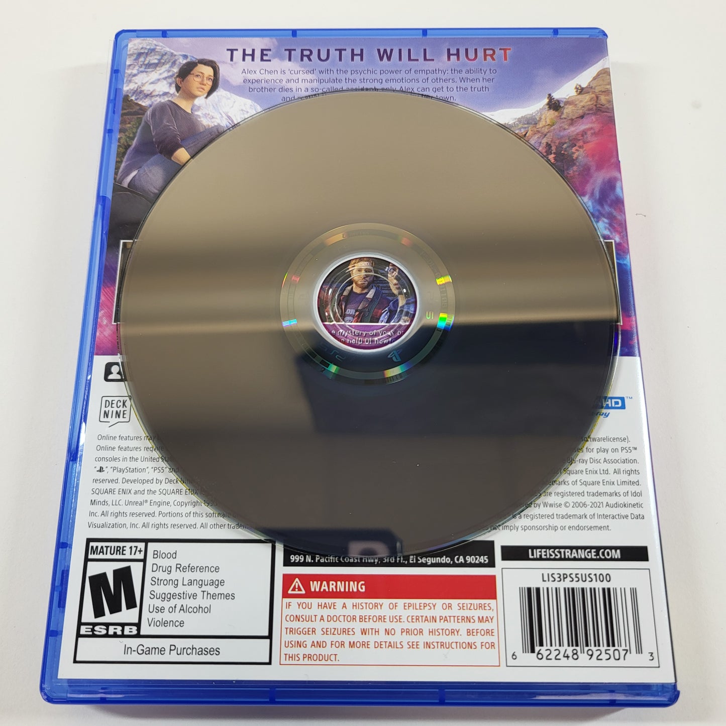 Life is Strange: True Colors (Sony PlayStation 5 PS5, 2021)