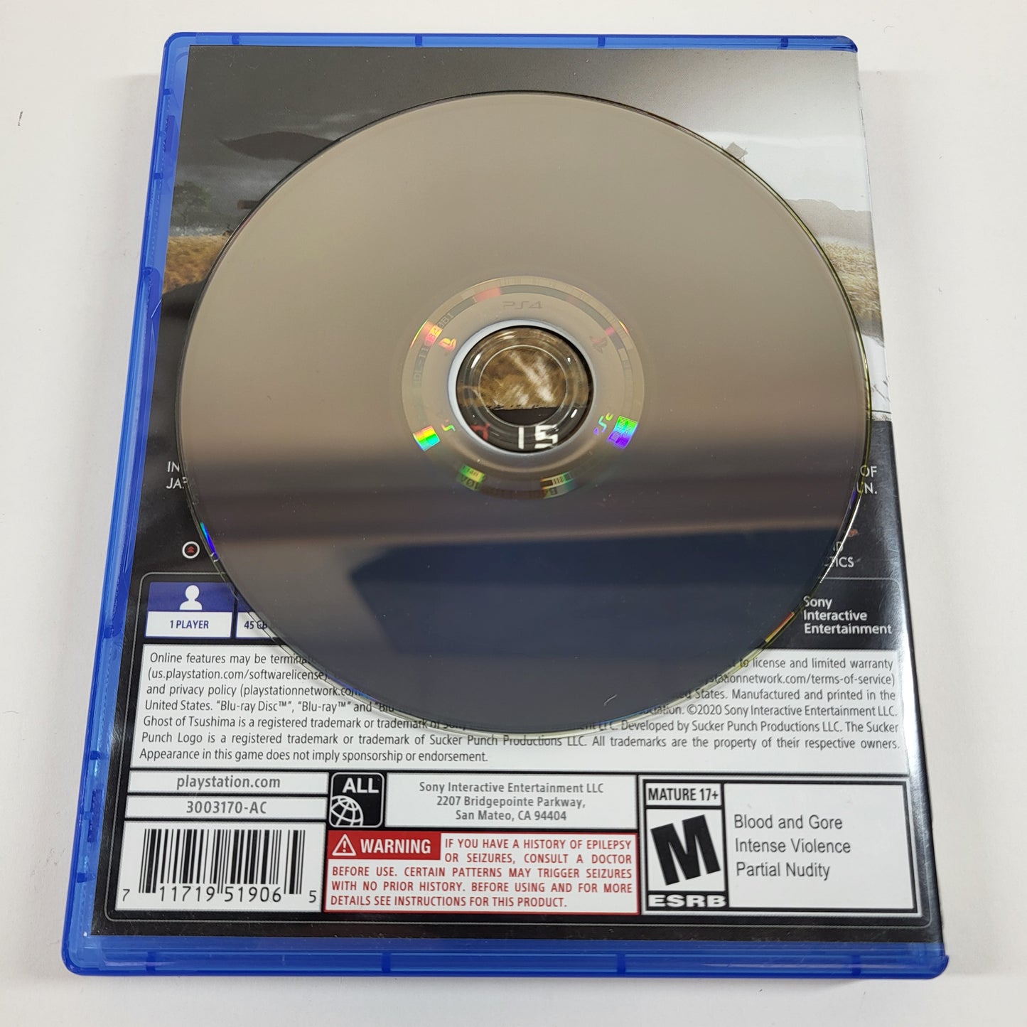 Ghost of Tsushima (Sony PlayStation 4 PS4, 2020)