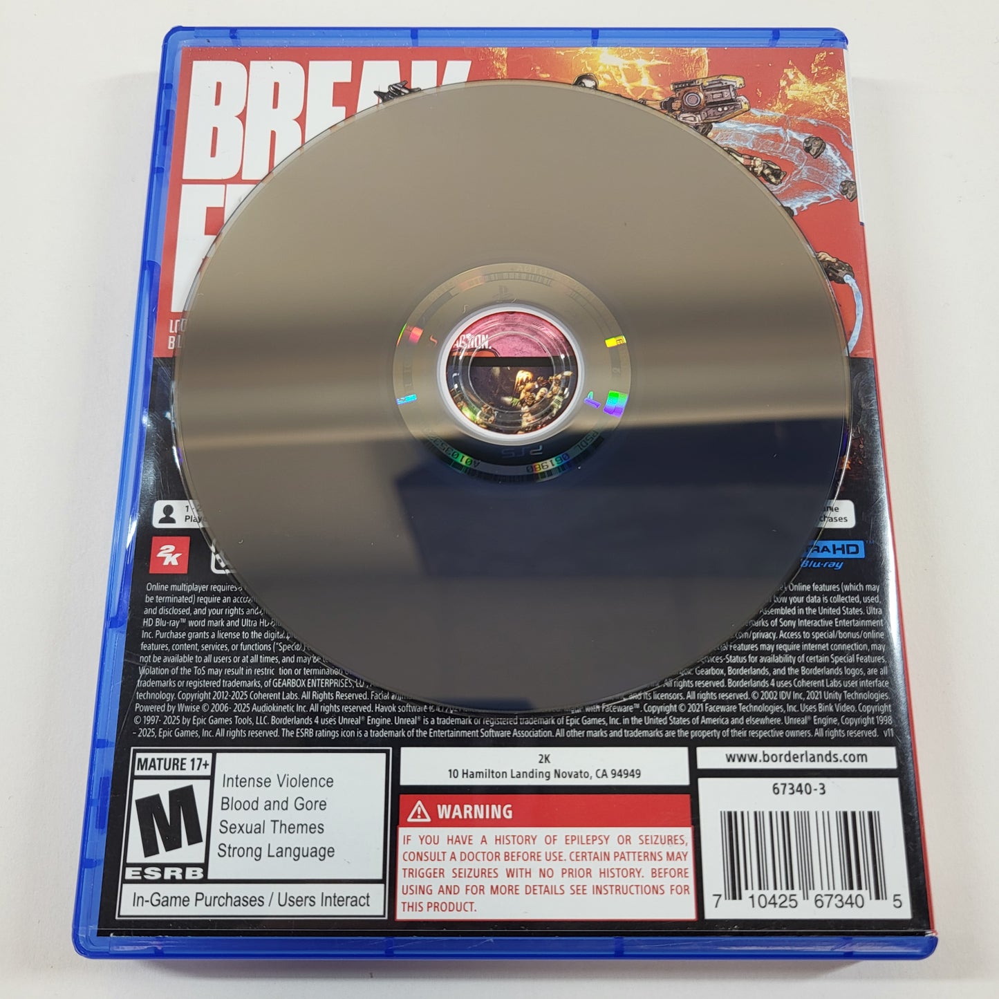 Borderlands 4 (Sony PlayStation 5 PS5, 2025)