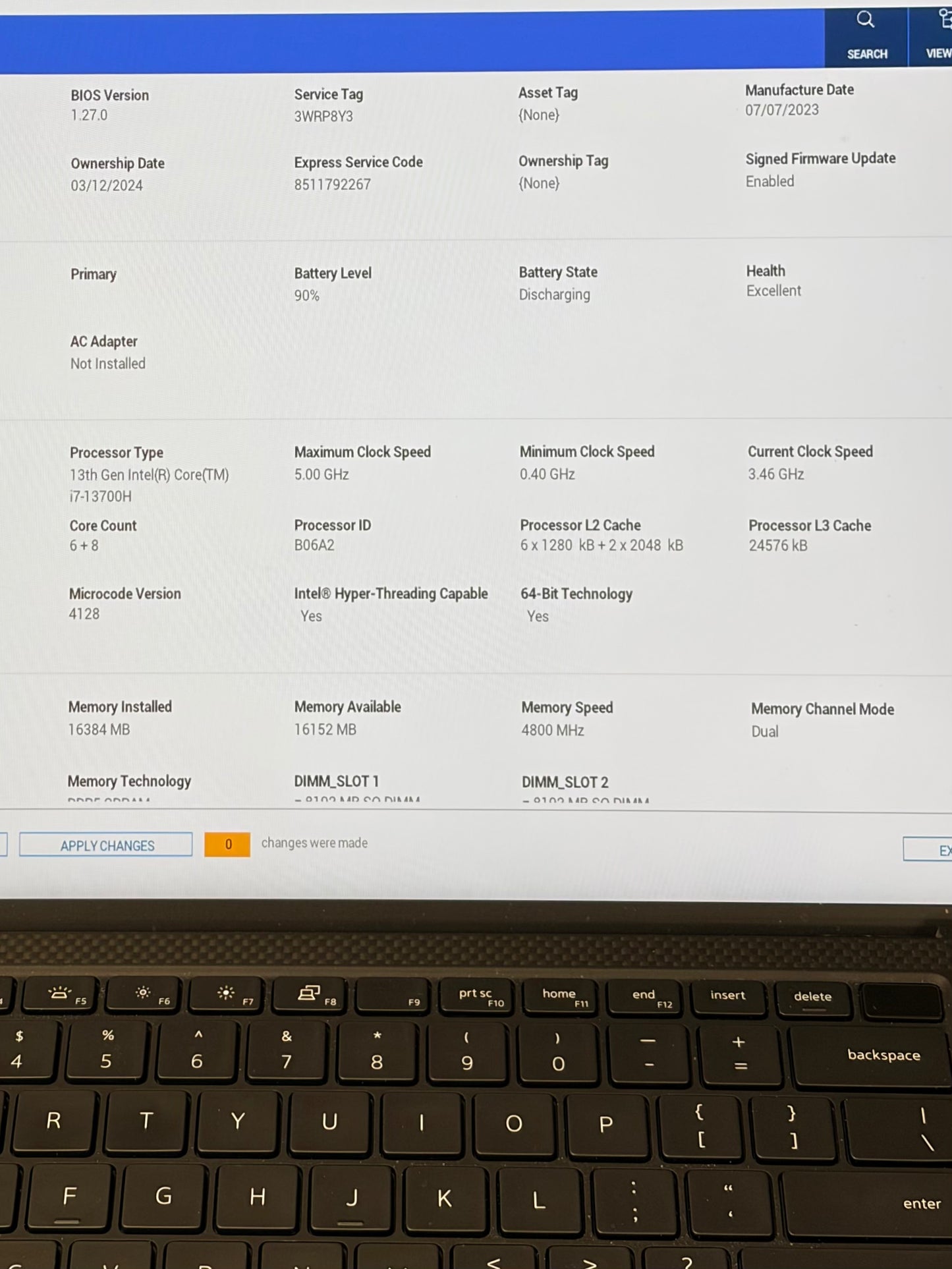 Dell XPS 15 9530 15.6" i7-13700H 2.4GHz 16GB RAM 1TB SSD Intel Arc A370M