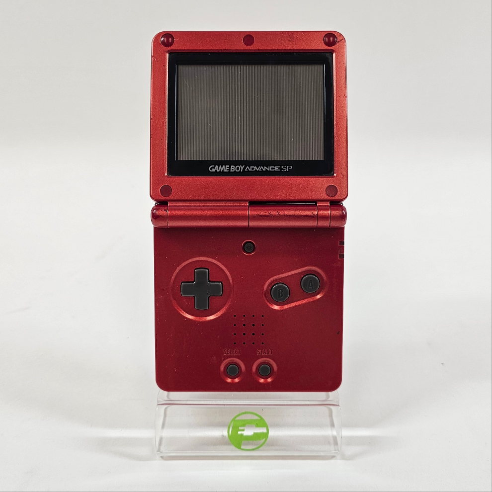 Nintendo Game Boy Advance SP Handheld Game Console Only AGS-001 Red