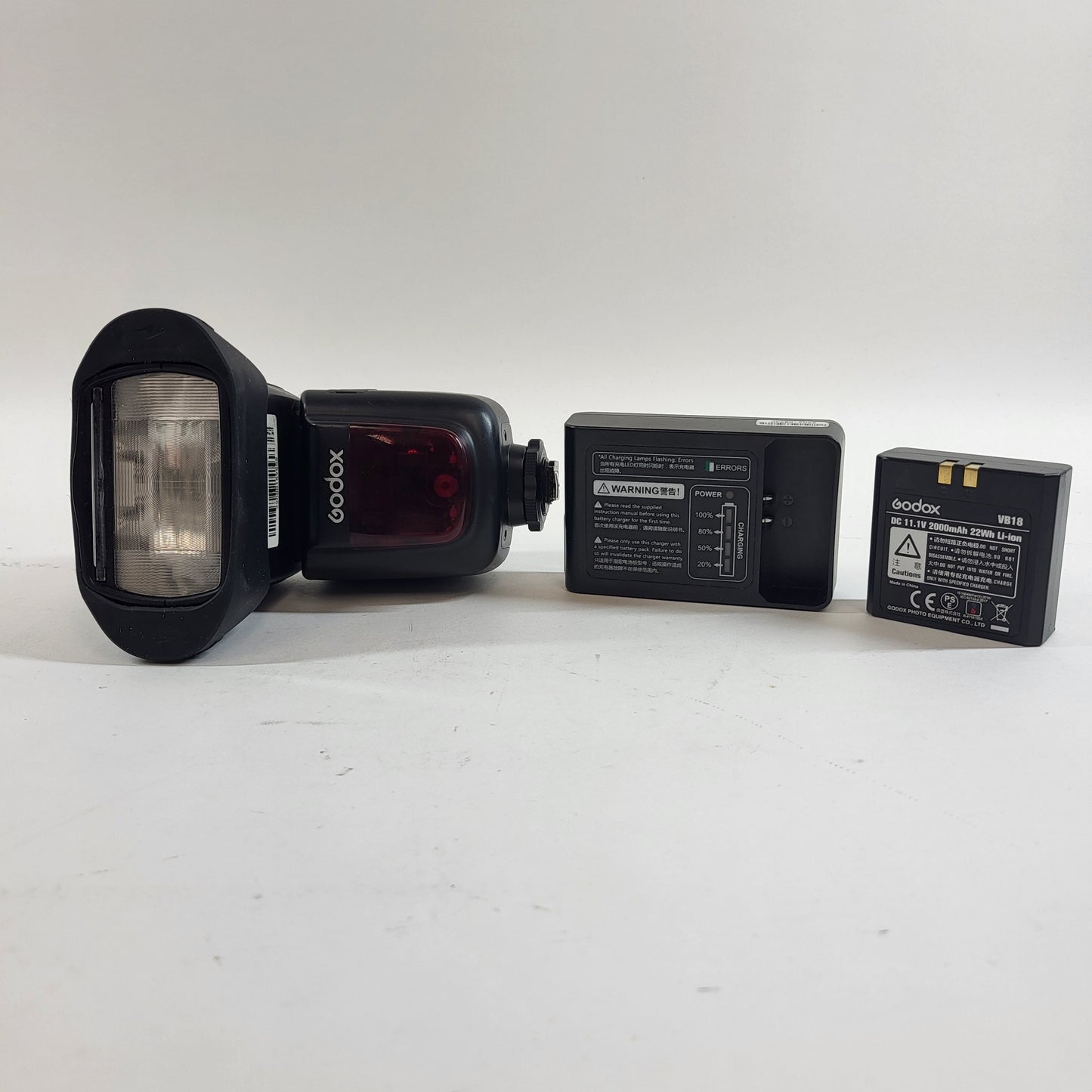 Broken Godox V860II-S TTL Flash Kit READ