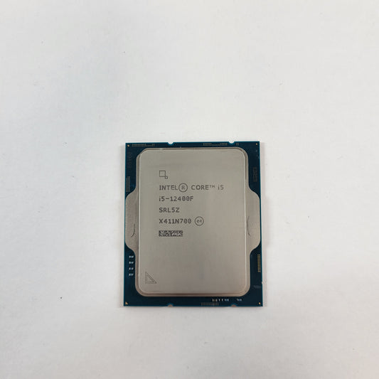 Intel Core i5-12400F 2.50GHz 6 Core SRL5Z 12 Thread