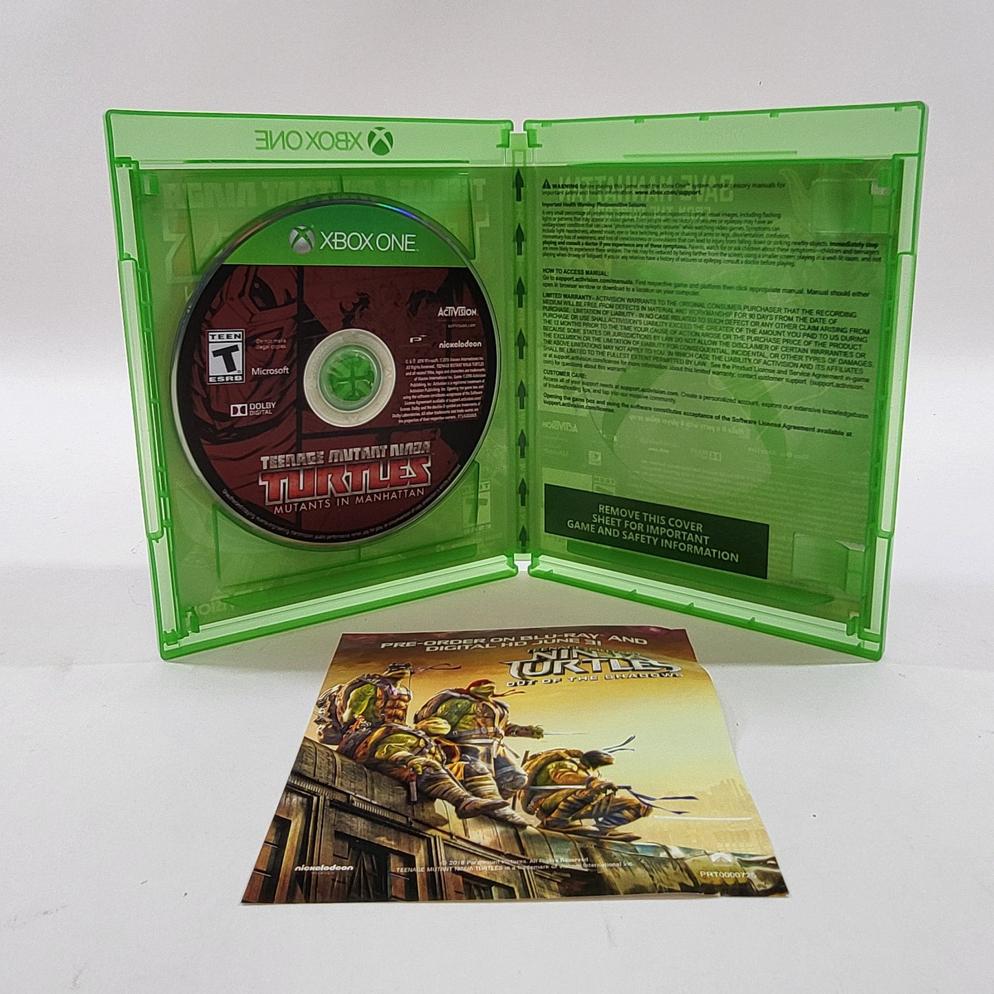 Teenage Mutant Ninja Turtles In Manhattan (Microsoft Xbox One, 2016)