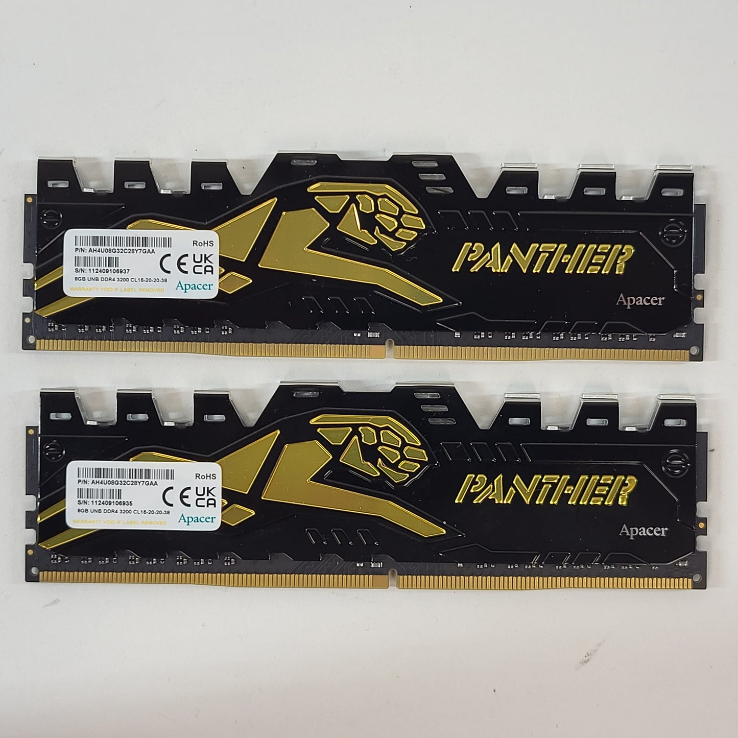 Apacer Panther 16GB (2x8GB) RAM DDR4 3200MHz CL16202038