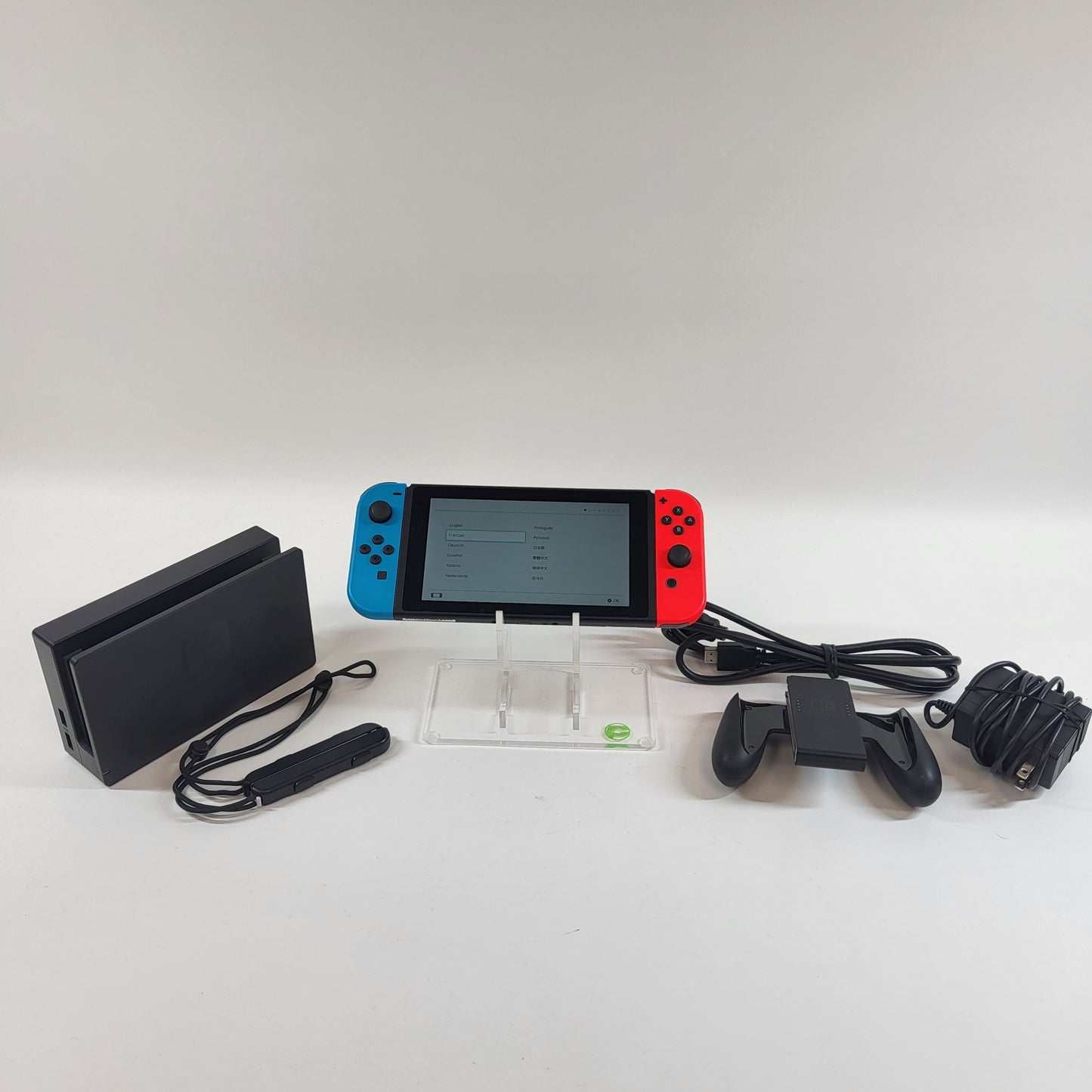 Nintendo Switch v2 Video Game Console HAC-001(-01) Red/Blue