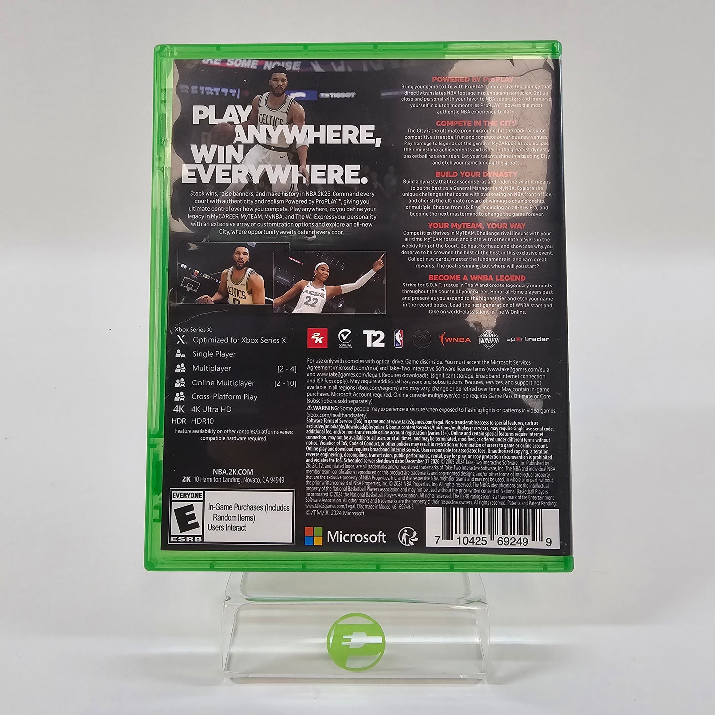 NBA 2K25 (Microsoft Xbox Series X, 2024)