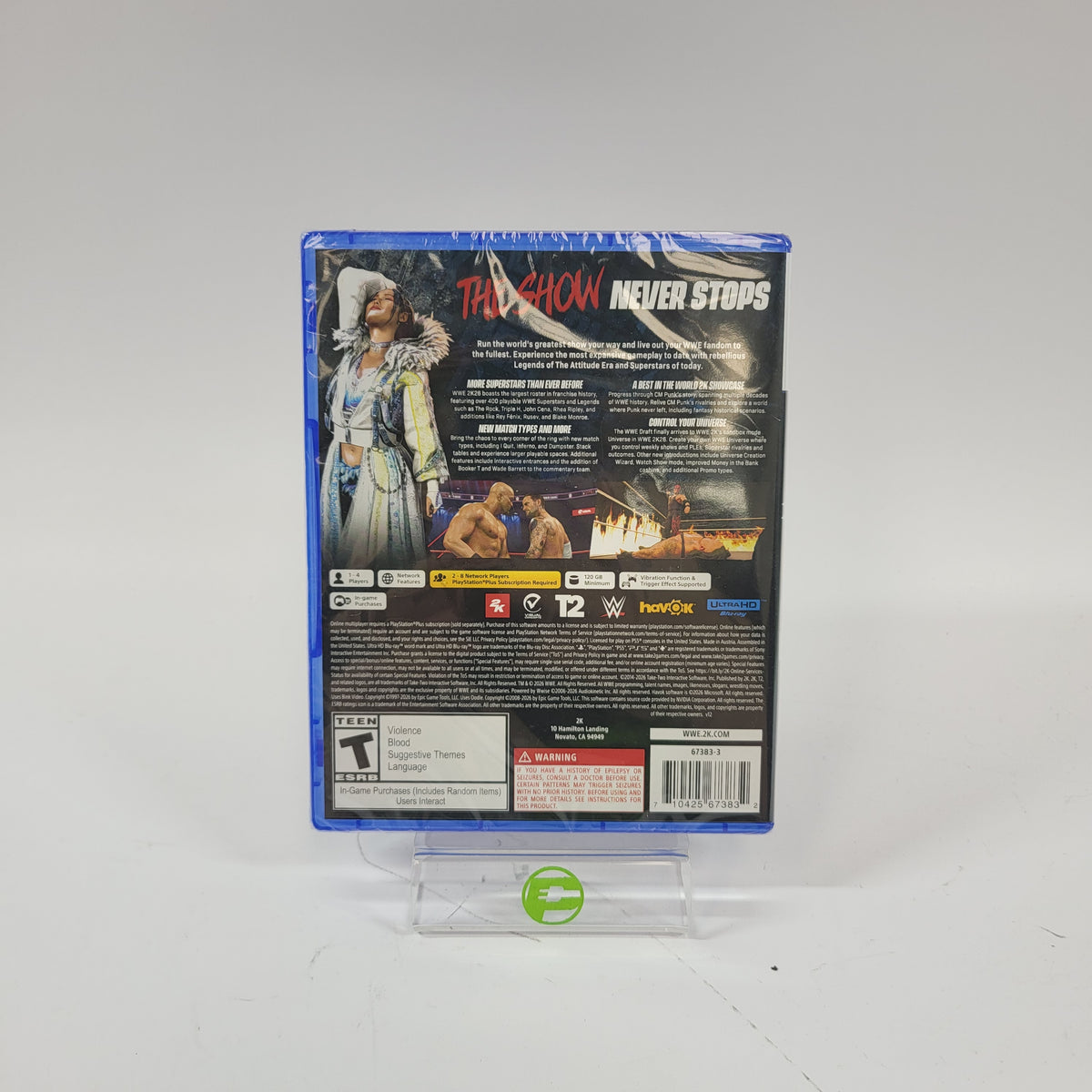 New WWE 2K26 (Sony PlayStation 5 PS5, 2026)