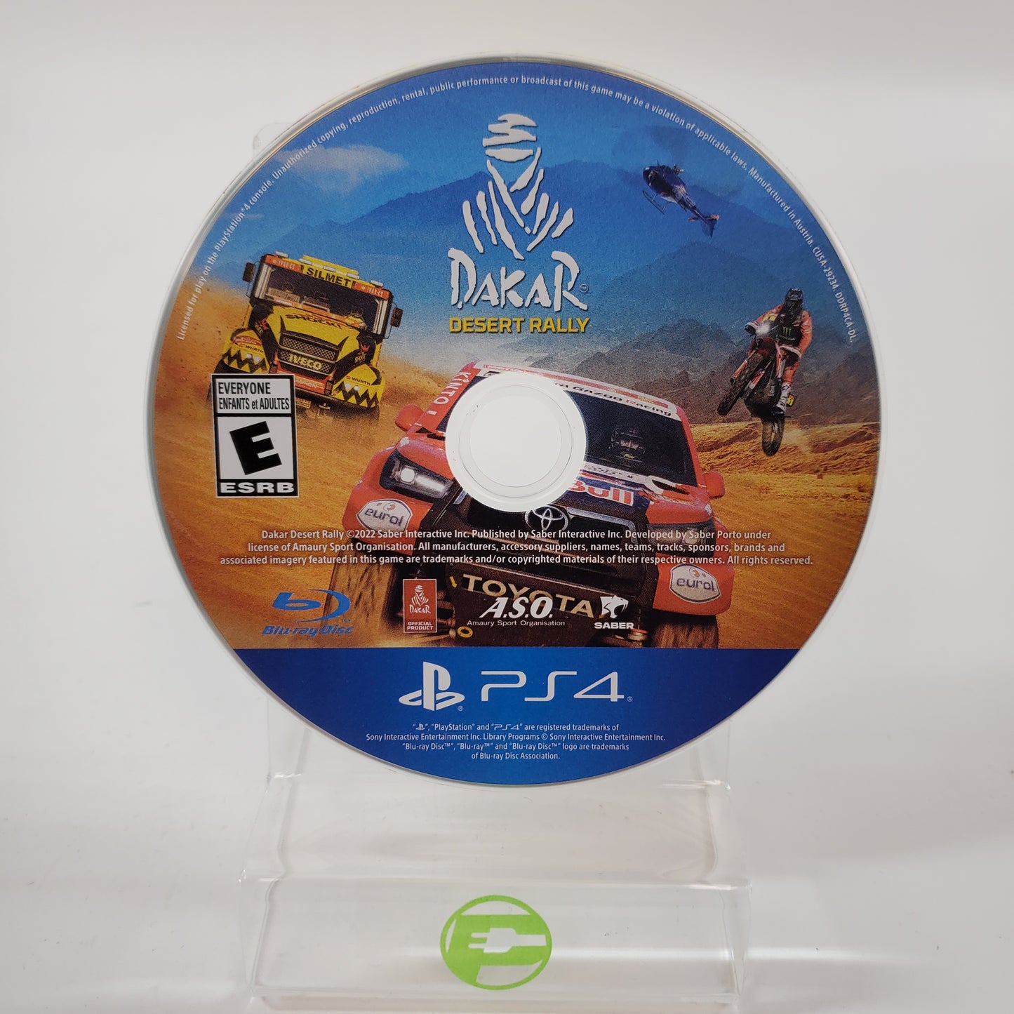 Dakar Desert Rally (Sony PlayStation 4 PS4, 2022) Disc Only