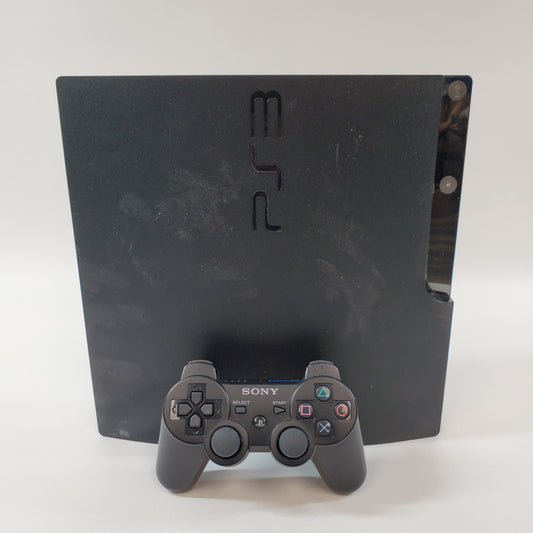 Sony PlayStation 3 Slim PS3 120GB Black Console Gaming System CECH-2001A