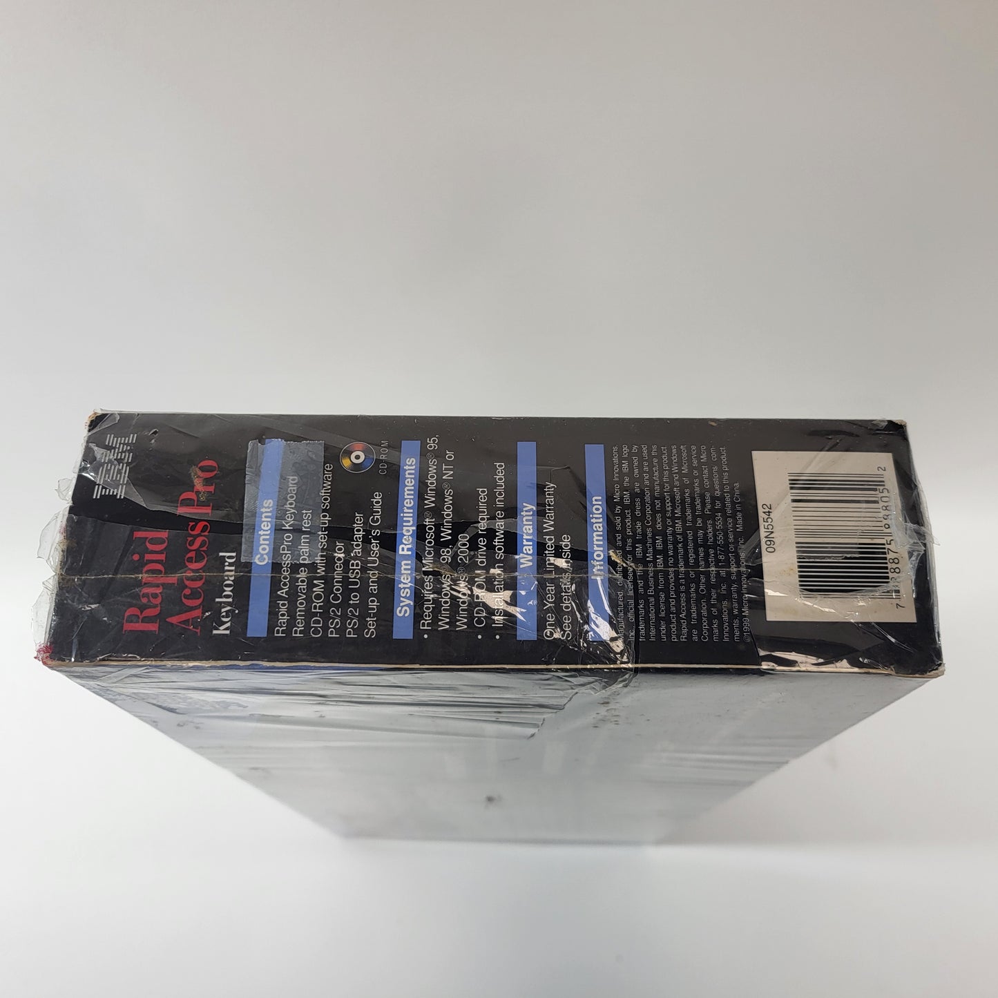 New IBM Rapid Access Pro Keyboard 09N5542