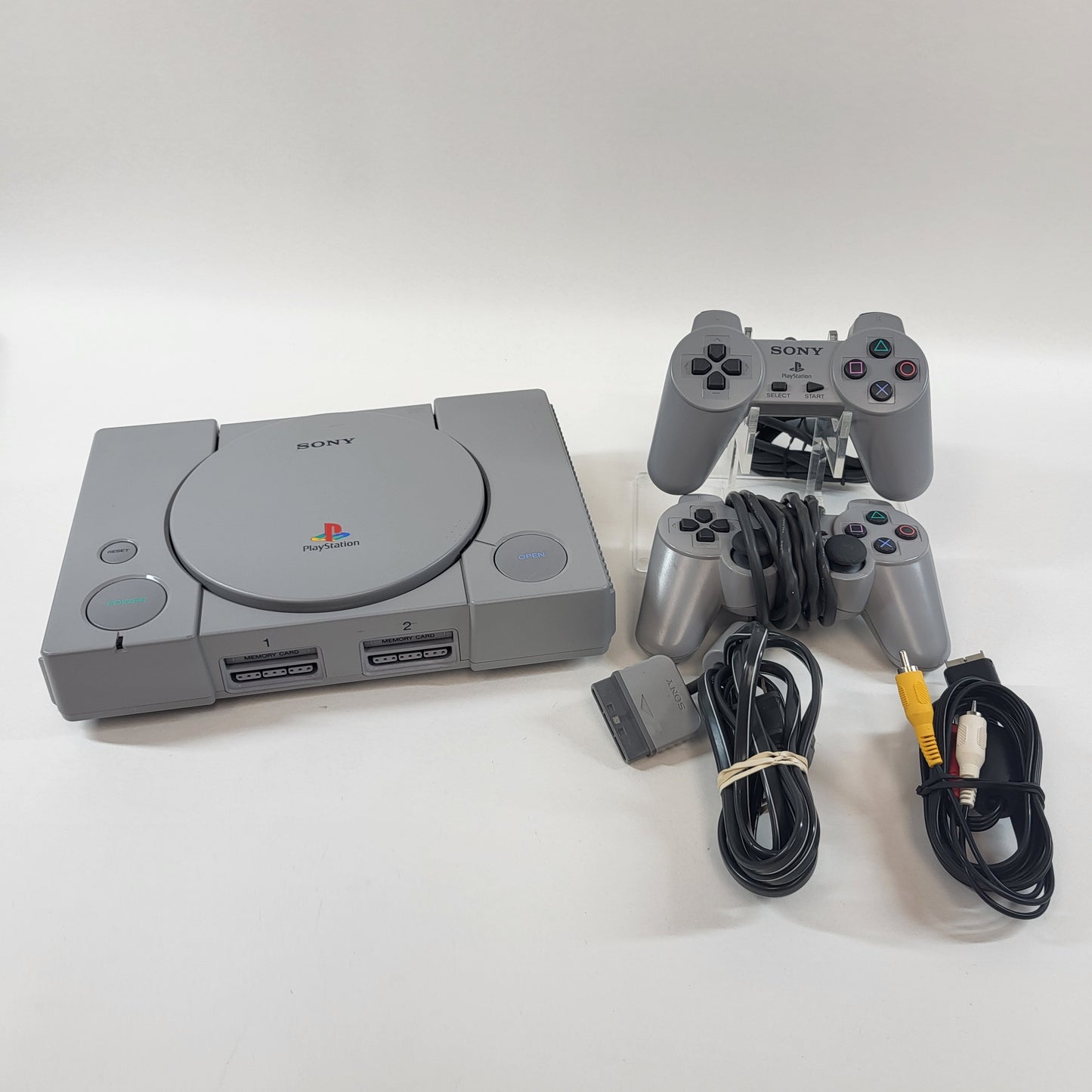 Sony PlayStation 1 PS1 Gray Console Gaming System SCPH-70001