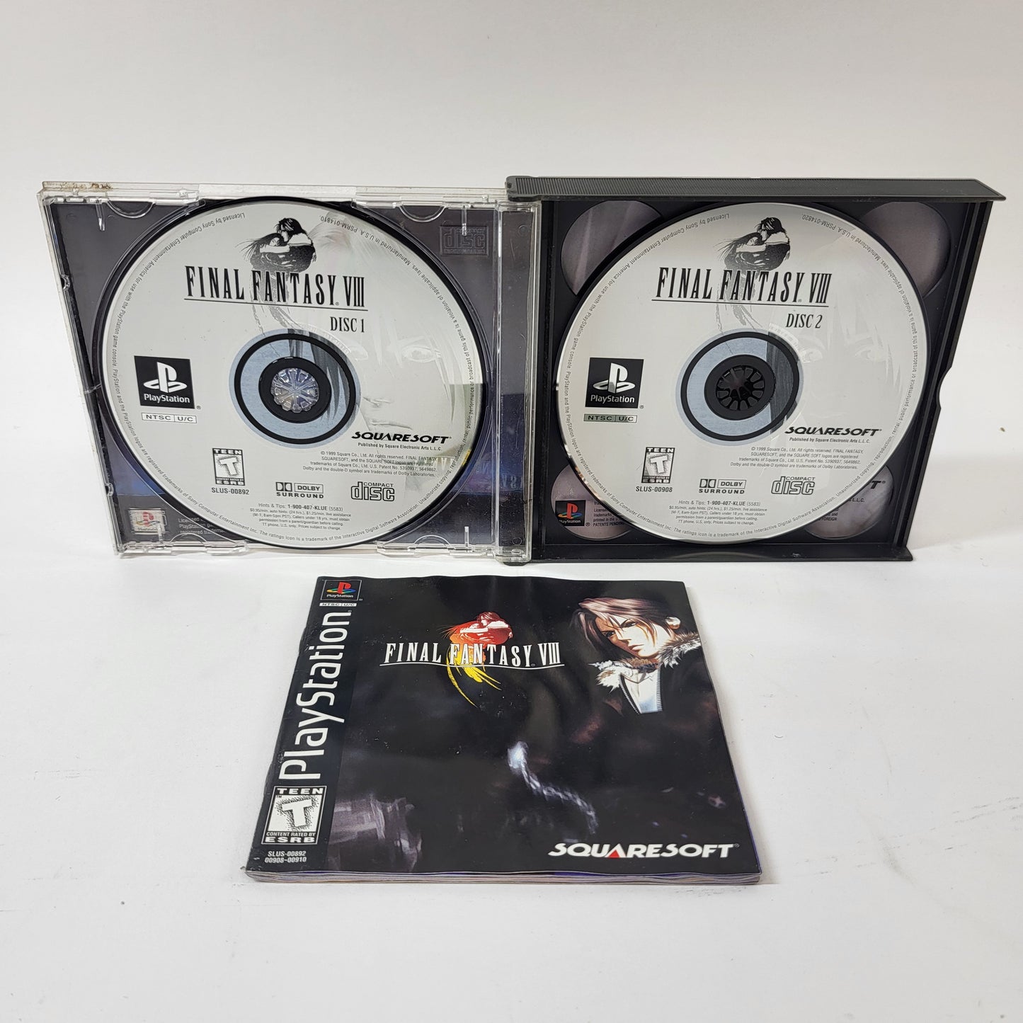 Final Fantasy VIII (Sony PlayStation 1 PS1, 1999)