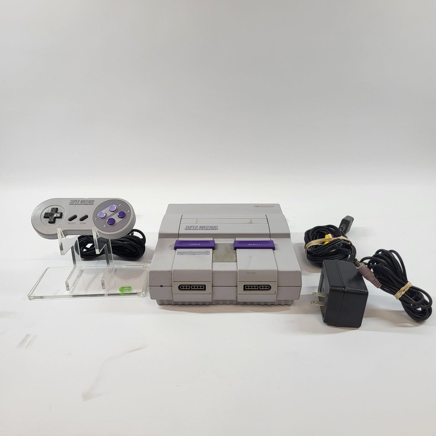 Super Nintendo Entertainment System SNES Console Gaming System SNS-001 Gray