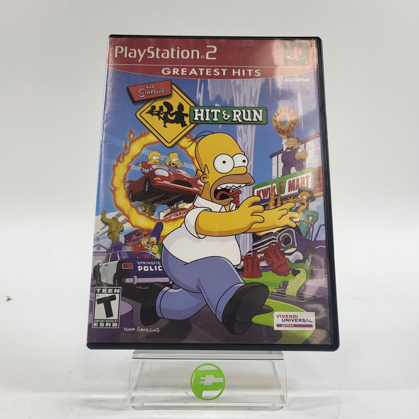 The Simpsons Hit and Run (Sony PlayStation 2 PS2, 2003)