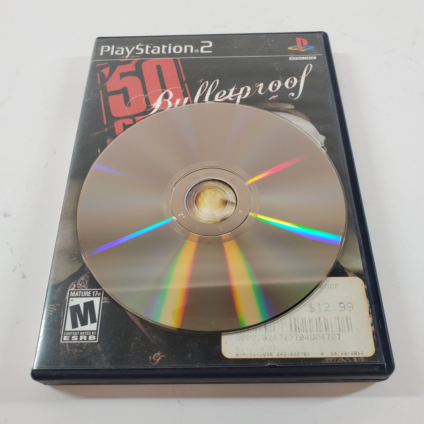 50 Cent Bulletproof (Sony PlayStation 2 PS2, 2005)