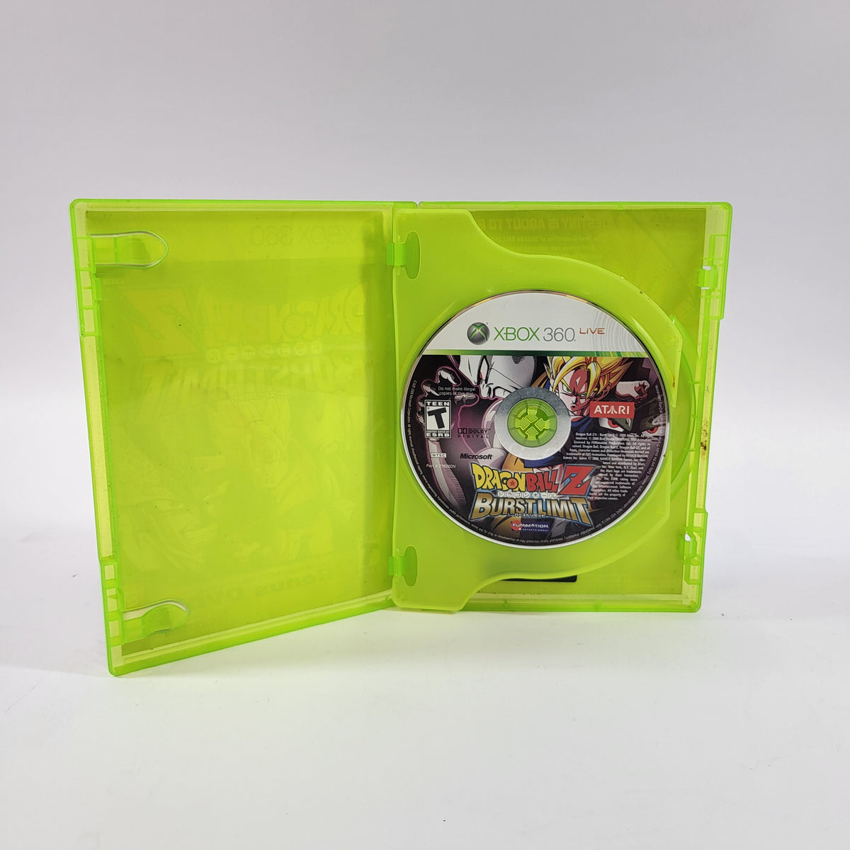 Dragon Ball Z Burst Limit (Microsoft Xbox 360, 2008)