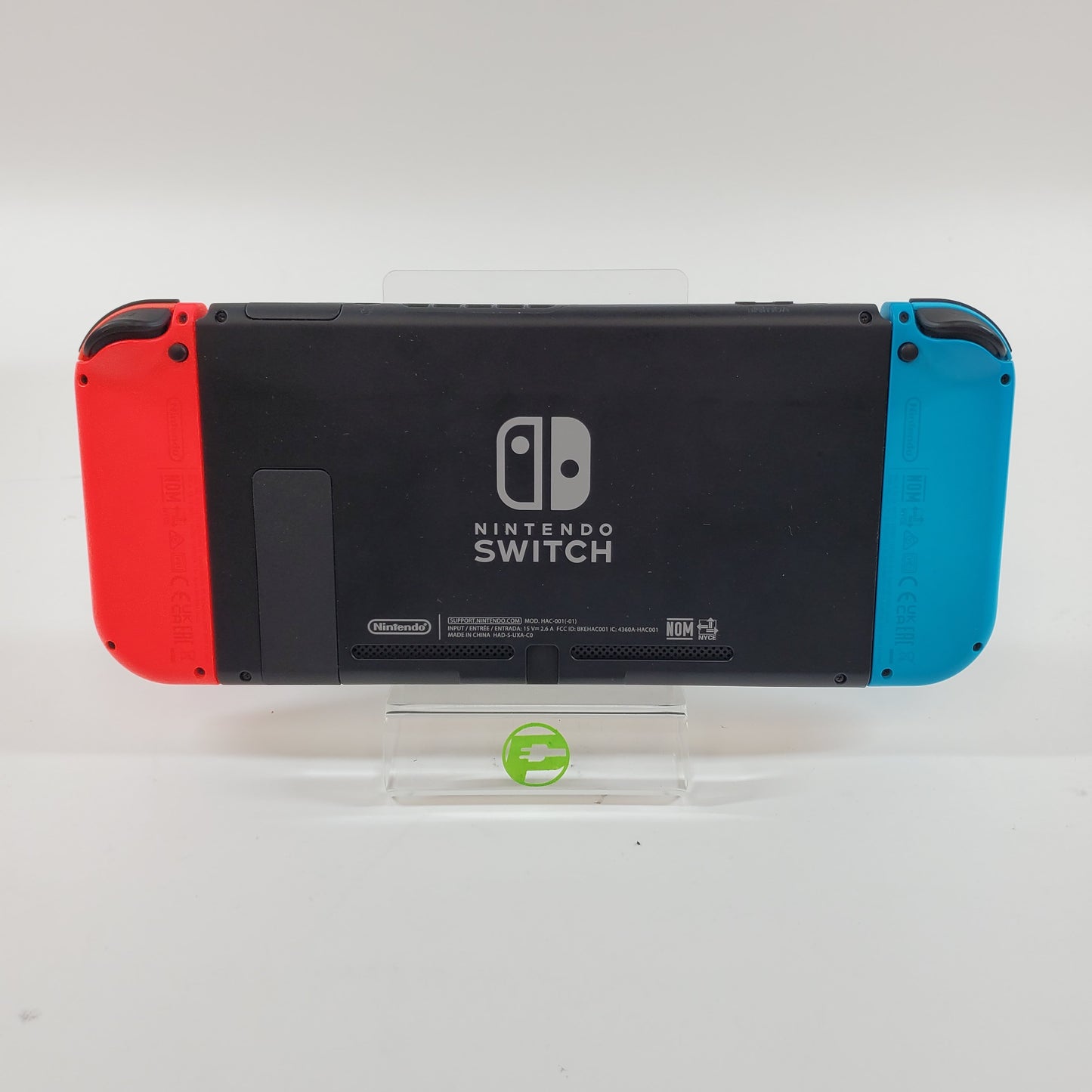Nintendo Switch v1 Video Game Console HAC-001(-01) Red/Blue