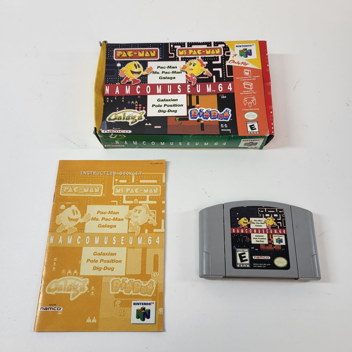 Namco Museum (Nintendo 64 N64, 1999)