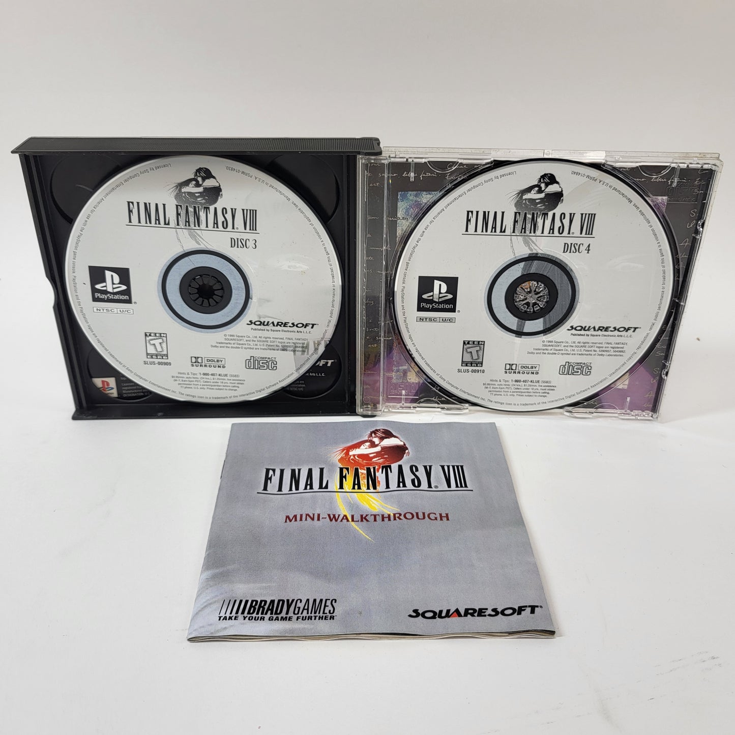 Final Fantasy VIII (Sony PlayStation 1 PS1, 1999)