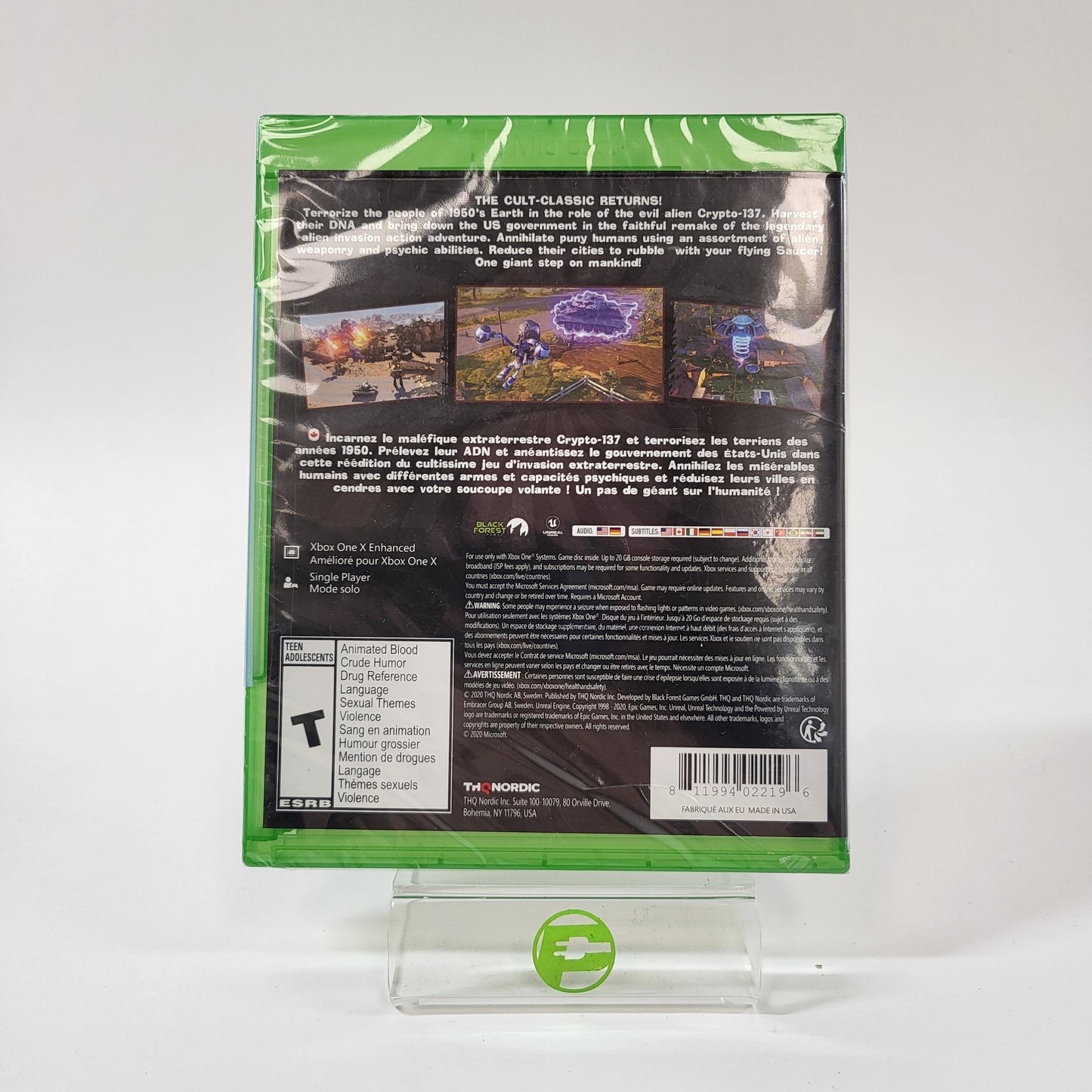 New Destroy All Humans (Microsoft Xbox One, 2020)
