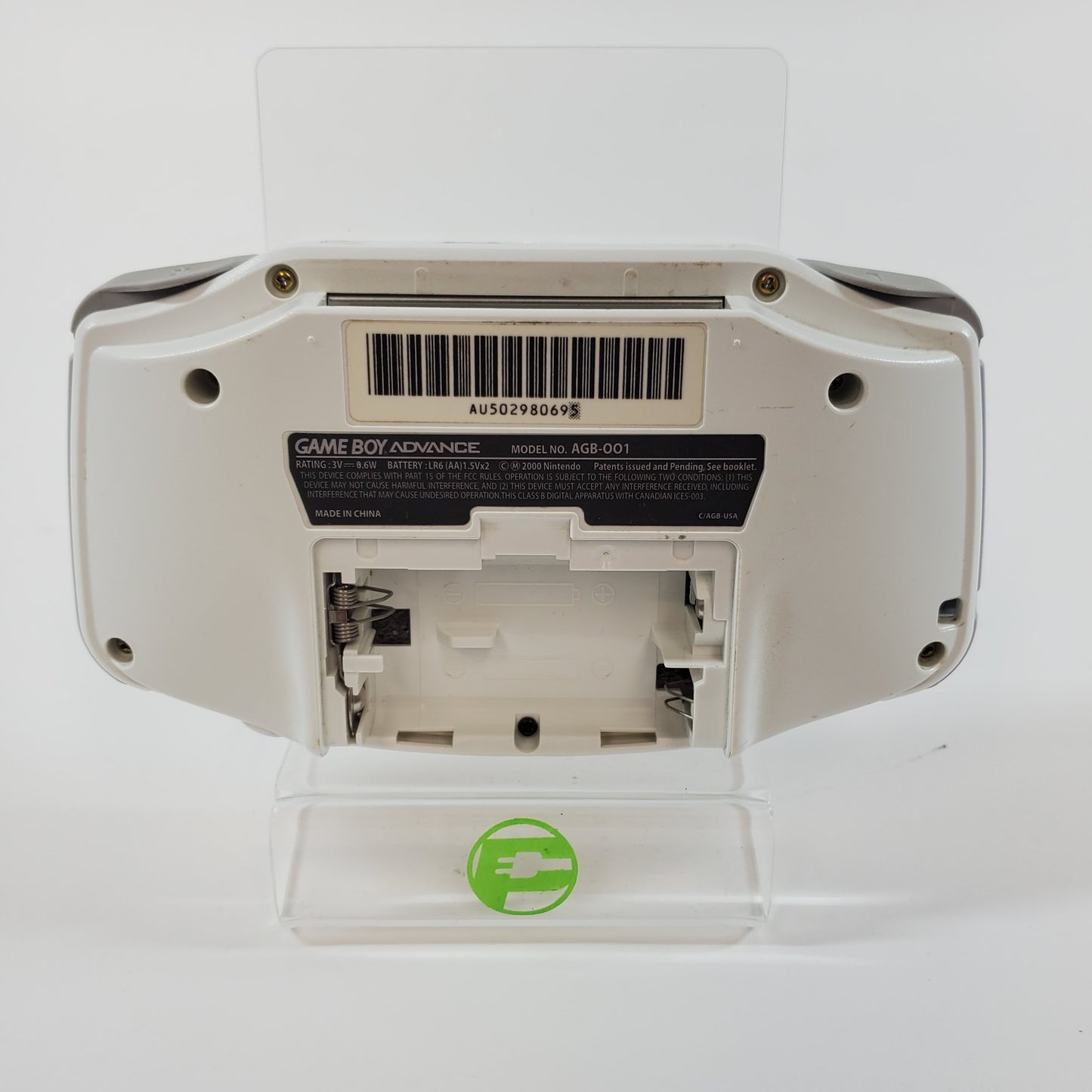 Nintendo Game Boy Advance Handheld Game Console AGB-001 Ice White