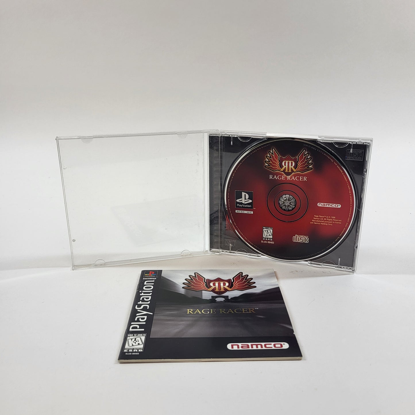 Rage Racer (Sony PlayStation 1 PS1, 1997)
