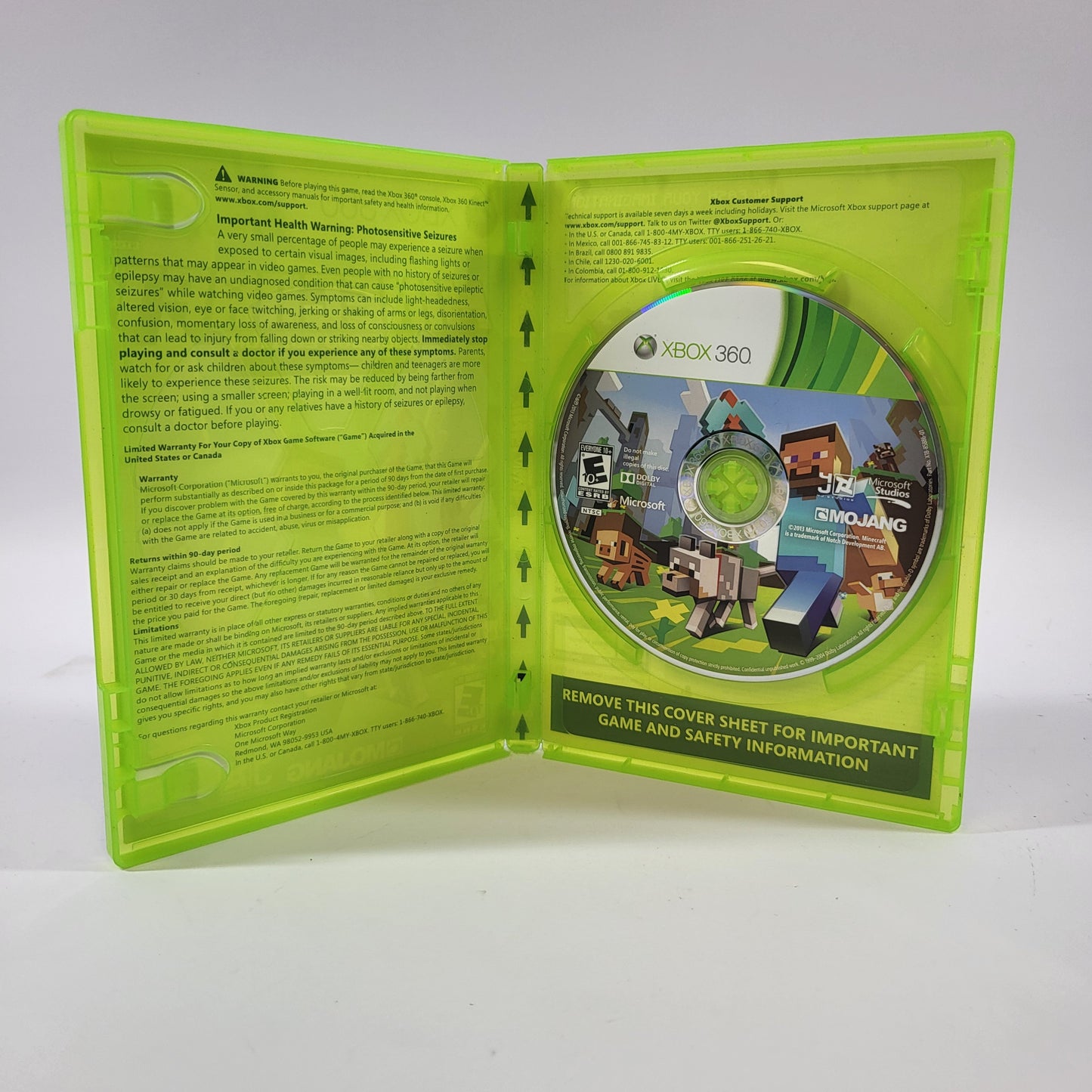 Minecraft (Microsoft Xbox 360, 2013)
