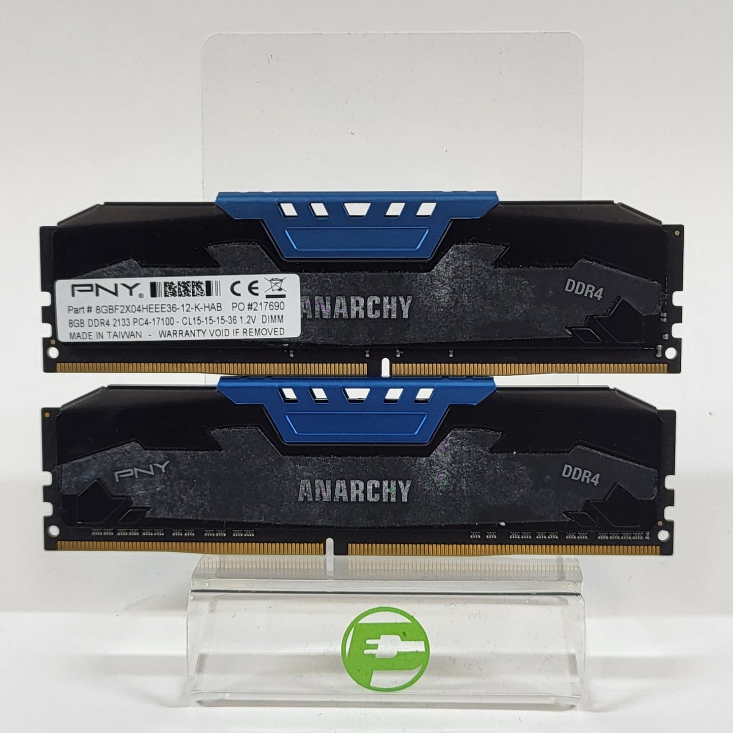 PNY ANARCHY 16GB (2x8GB) RAM DDR4 2133MHz 8GBF2X04HEEE36-12-K-HAB