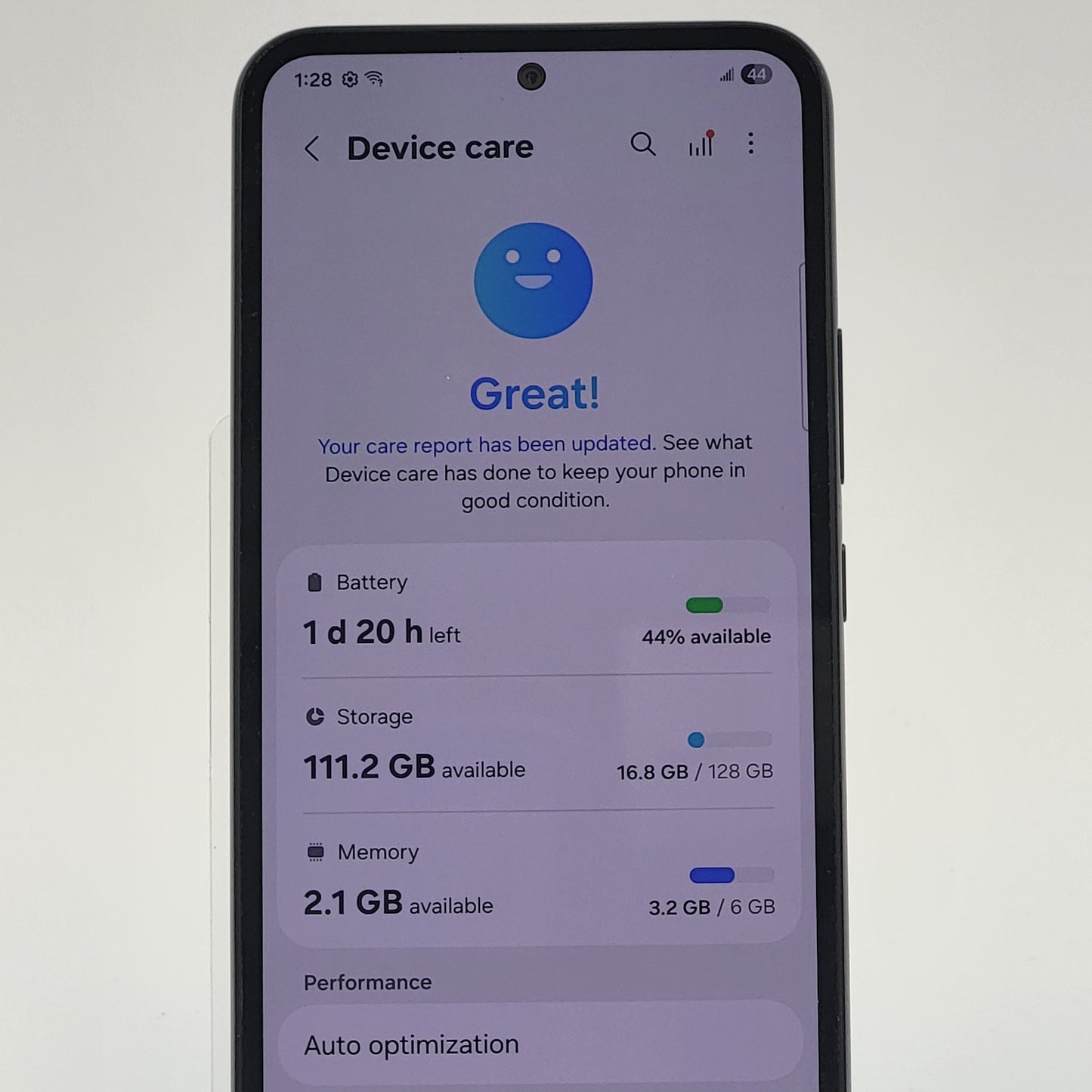 Factory Unlocked Samsung Galaxy A54 5G 4GB RAM 128GB SM-A546U Absolute Black