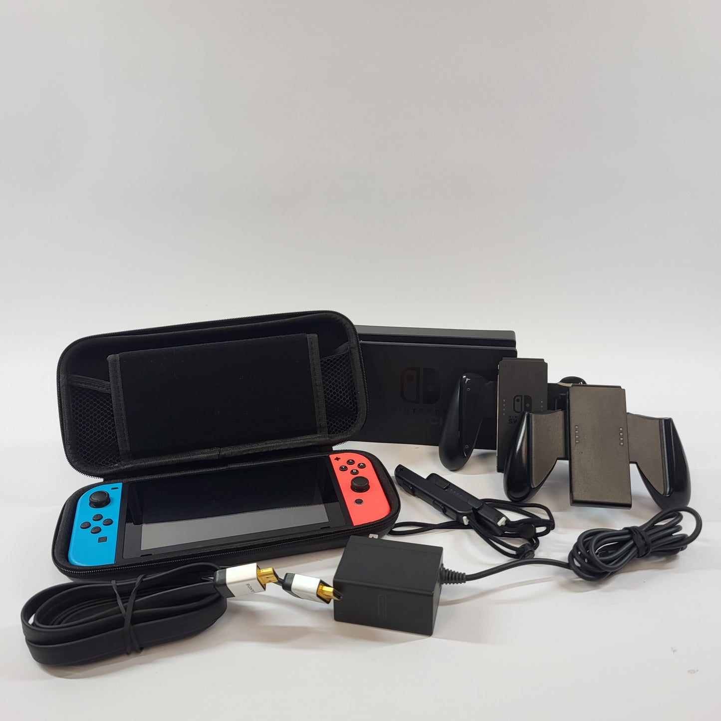 Nintendo Switch v2 Console Gaming System HAC-001(-01) Red/Blue