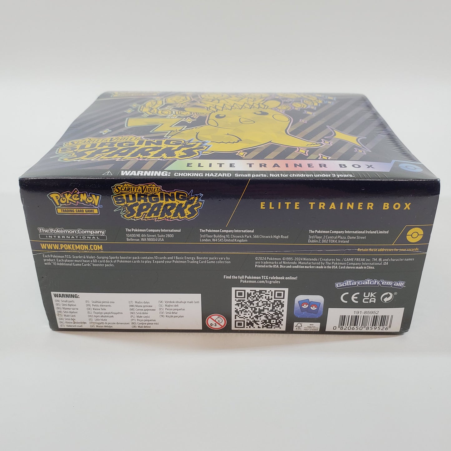 New Pokémon TCG Scarlet & Violet Elite Trainer Box