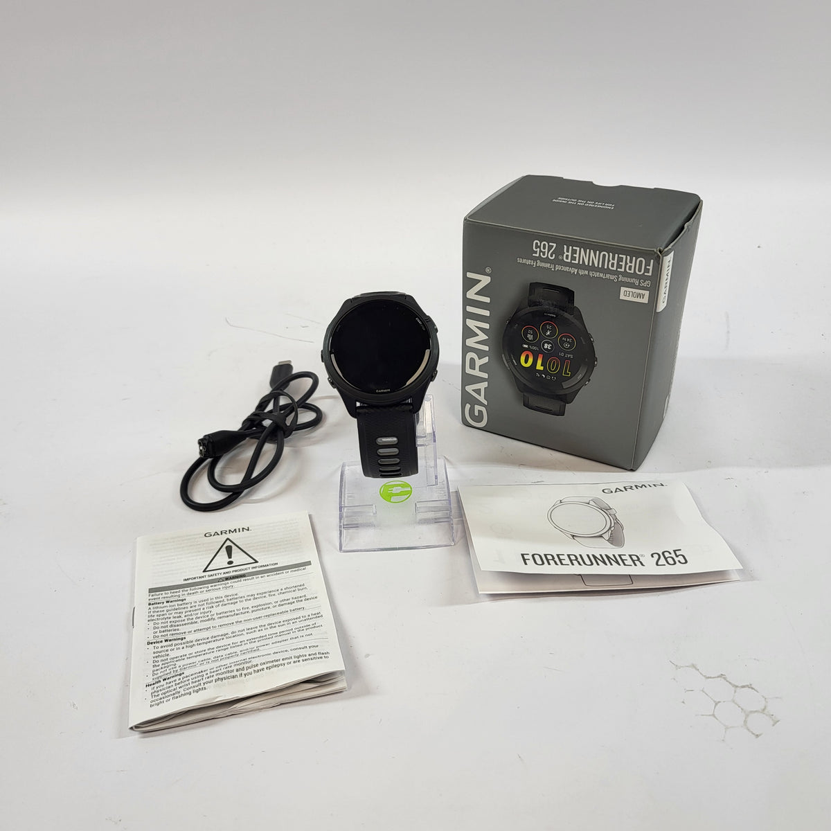 Garmin Forerunner 265 47mm Running Smartwatch 010-02810-01