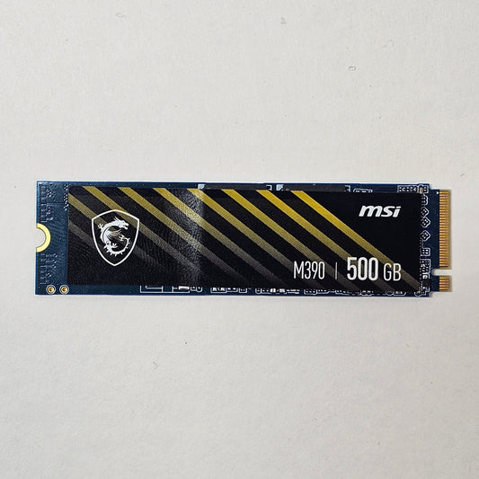 MSi 2280mm M390 500GB M.2 NVMe Gen 3.0 x 4 SSD