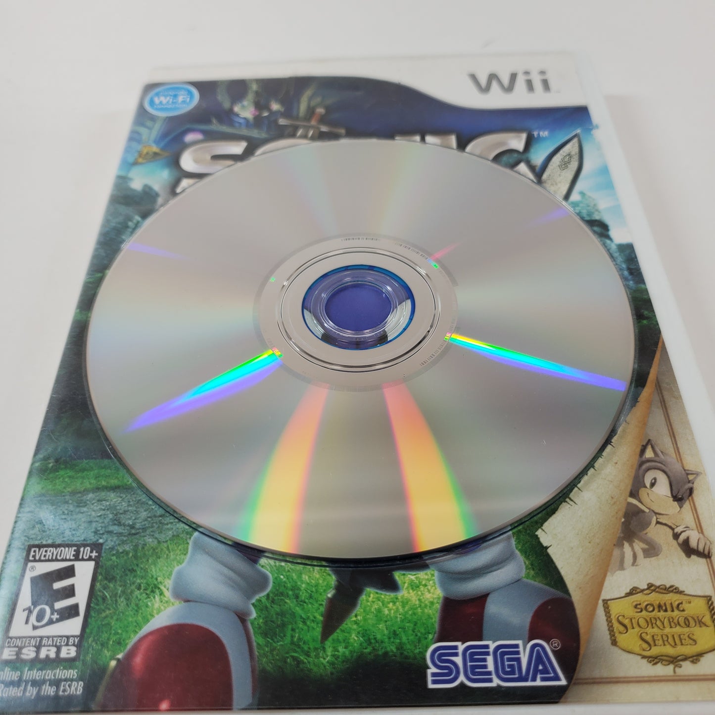 Sonic and the Black Knight (Nintendo Wii, 2009) Disc Only