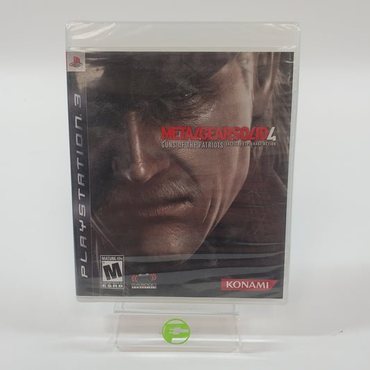 New Metal Gear Solid 4 Guns of the Patriots (Sony PlayStation 3 PS3, 2008)