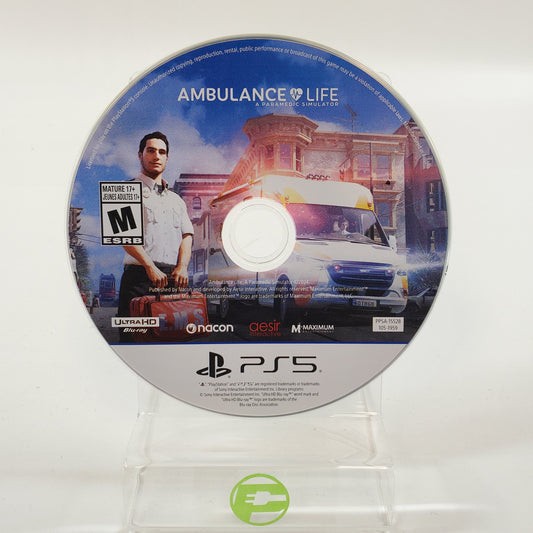 Ambulance Life: Paramedic Simulator (Sony PlayStation 5 PS5, 2025) Disc Only