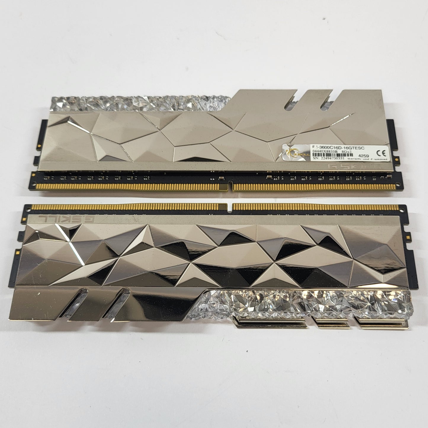 G.Skill TridentZ Royal Elite RGB 16GB(2x8GB)RAM DDR4 3600MHz F4-3600C16D-16GTESC