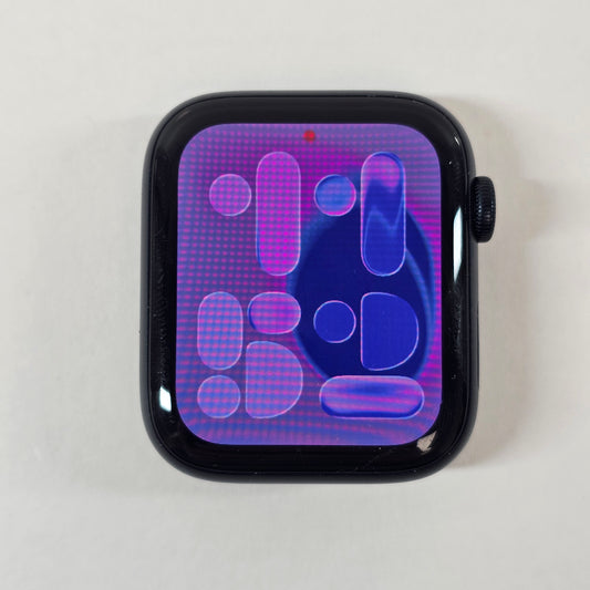 Unlocked Apple Watch SE 2nd Gen 44MM Black Aluminum A2727 Face Only